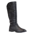 Bota Longa de Couro Veneto Cavezzale Preto 105735