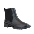 Bota Curta de Couro Veneto Cavezzale Preto 105737