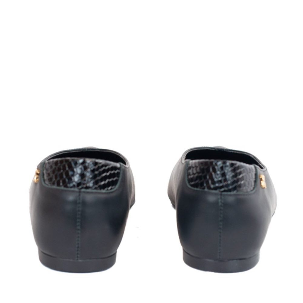 Sapatilha de Couro Atanado Cavezzale Preto 105749