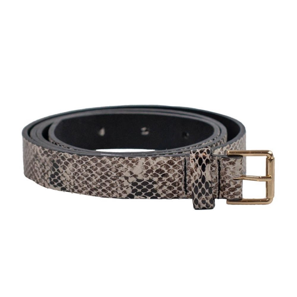 Cinto de Couro Snake Natural Cavezzale 105780 G