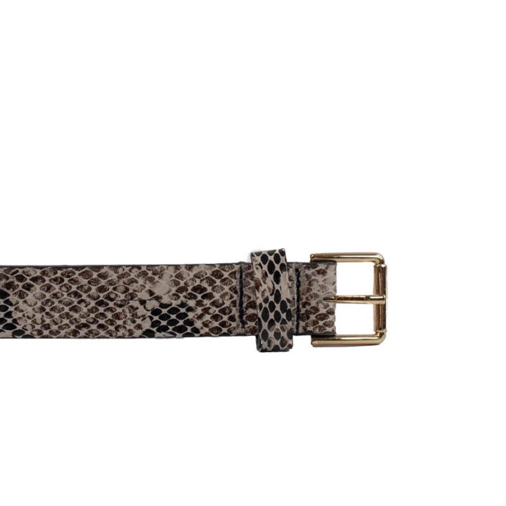 Cinto de Couro Snake Natural Cavezzale 105780 G
