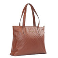 Shopping Bag Grande de Couro Floter Monograma Cavezzale Whisky 105785