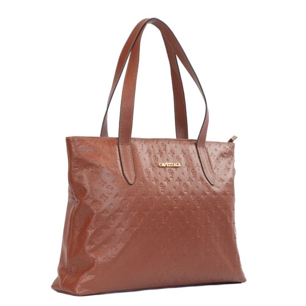 Bolsa de Couro Floter Monograma Cavezzale Whisky 105785