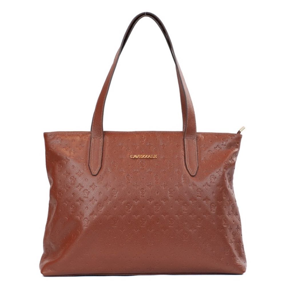 Bolsa de Couro Floter Monograma Cavezzale Whisky 105785