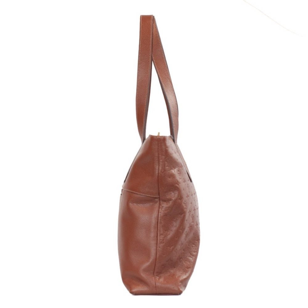 Bolsa de Couro Floter Monograma Cavezzale Whisky 105785