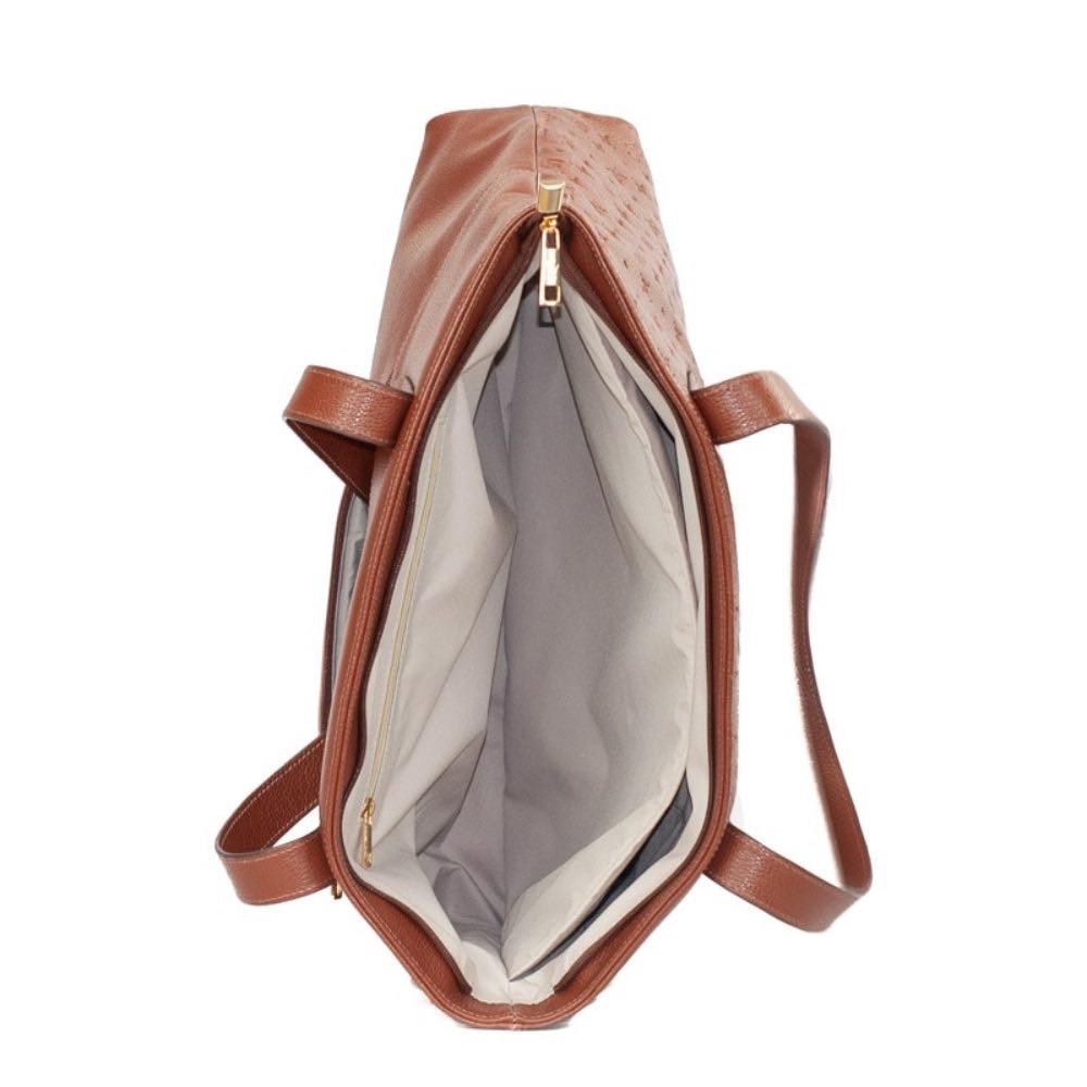 Bolsa de Couro Floter Monograma Cavezzale Whisky 105785