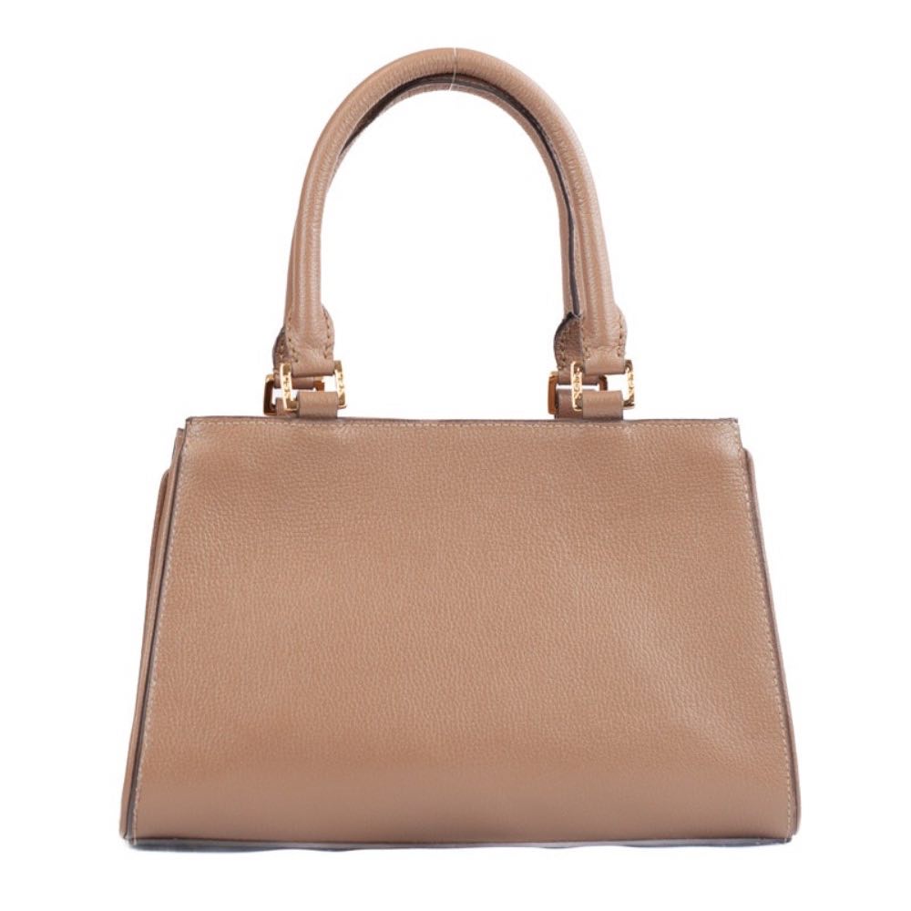 Tote Bag Média Couro Floter Monograma Cavezzale Taupe 105797
