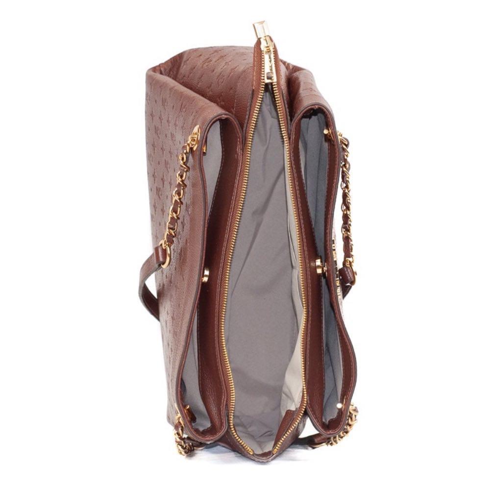 Tote Bag Grande Couro Floter Monograma Cavezzale Pinhão 105796