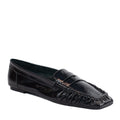 Mocassim de Couro Crinkle Cavezzale Preto 105722