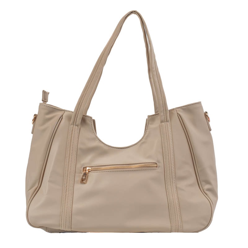 Shopping Bag Grande de Nylon Cavezzale Bege 105689