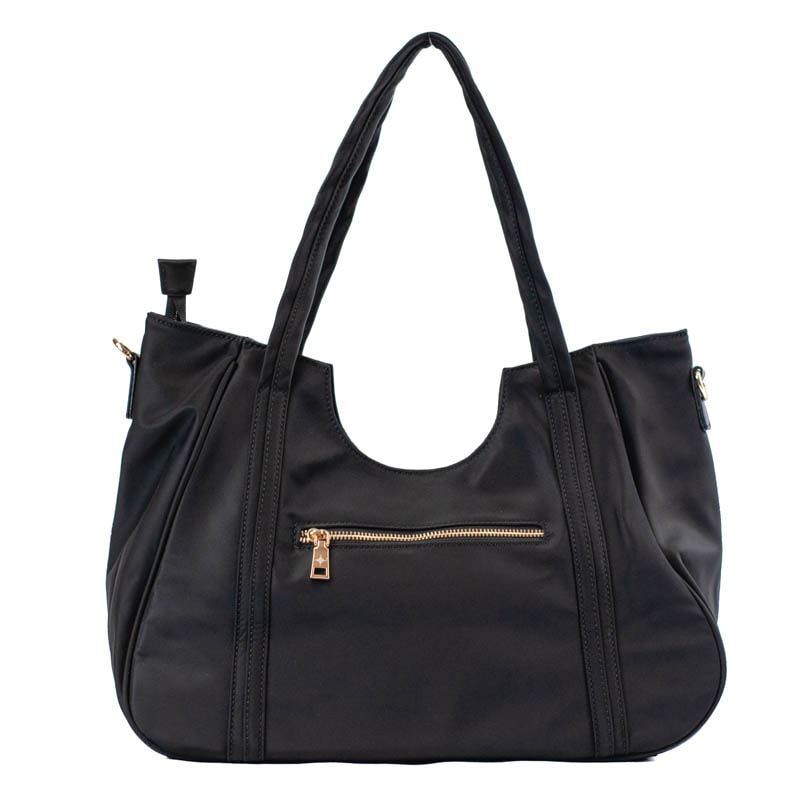 Shopping Bag Grande de Nylon Cavezzale Preto 105689