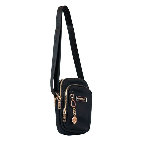 Phone Case Tiracolo Pequena de Nylon Cavezzale Preto 105692