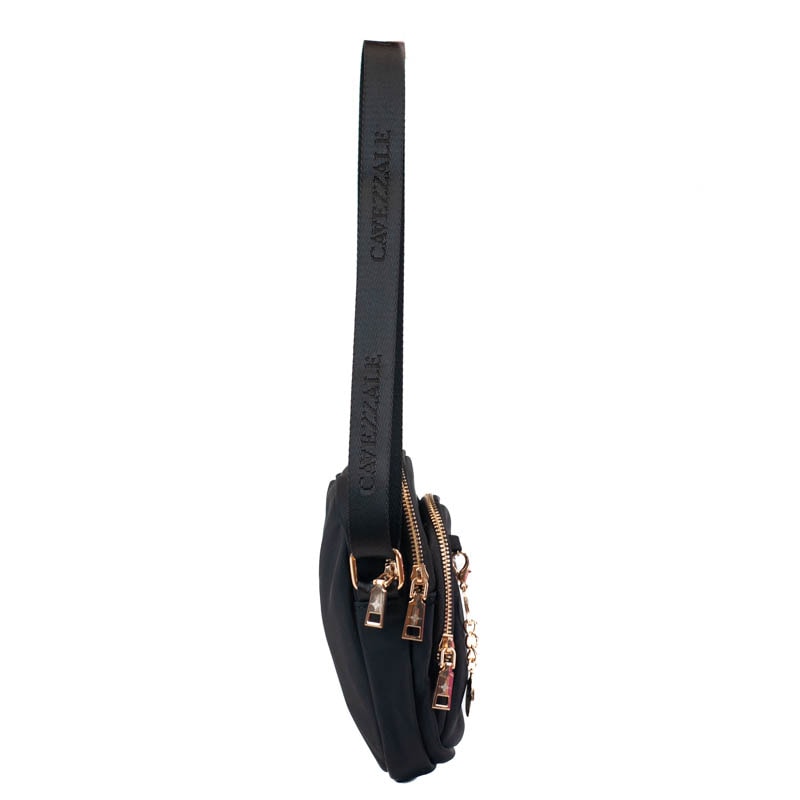 Phone Case Pequena de Nylon Cavezzale Preto 105692