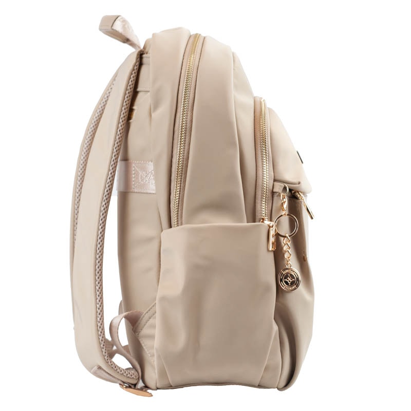Mochila de Nylon Cavezzale Bege 105693