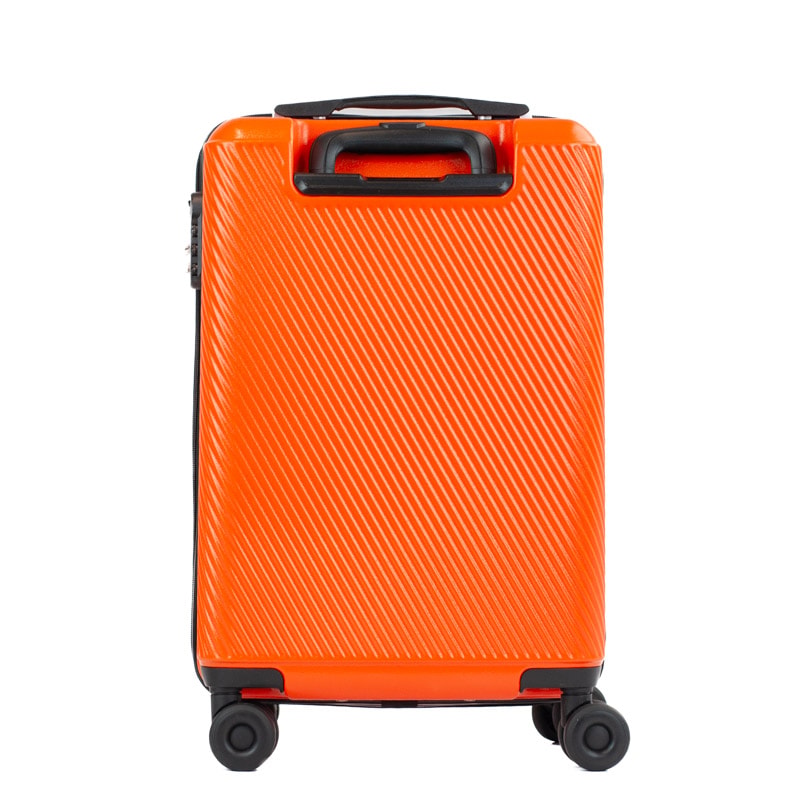 Mala de Bordo 10 Kg ABS 4 Rodas Antifurto Cavezzale Bari Laranja 105716
