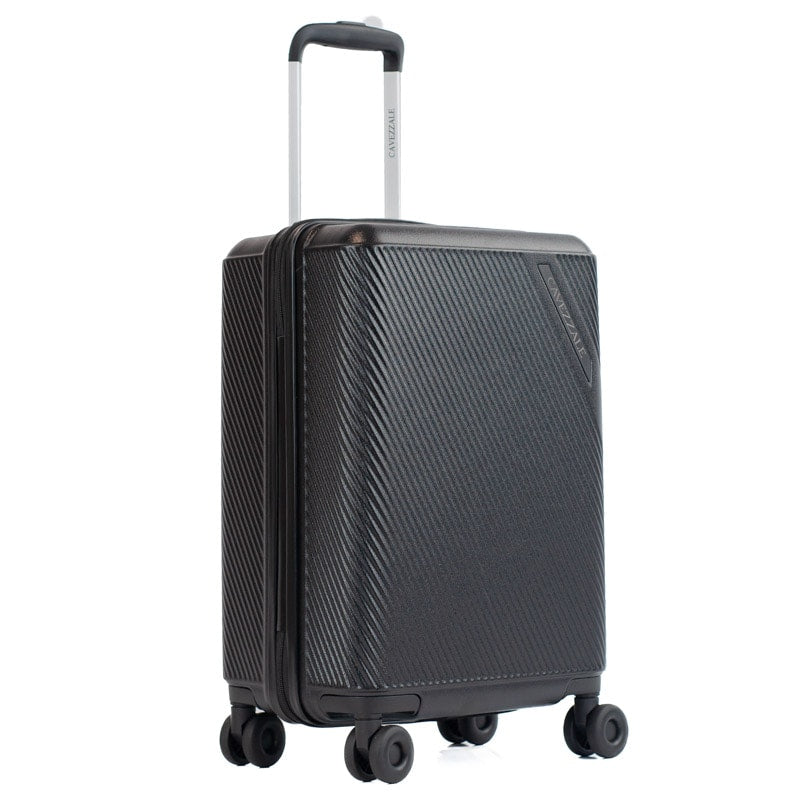 Mala de Bordo 10 Kg ABS 4 Rodas Antifurto Cavezzale Bari Preto 105716