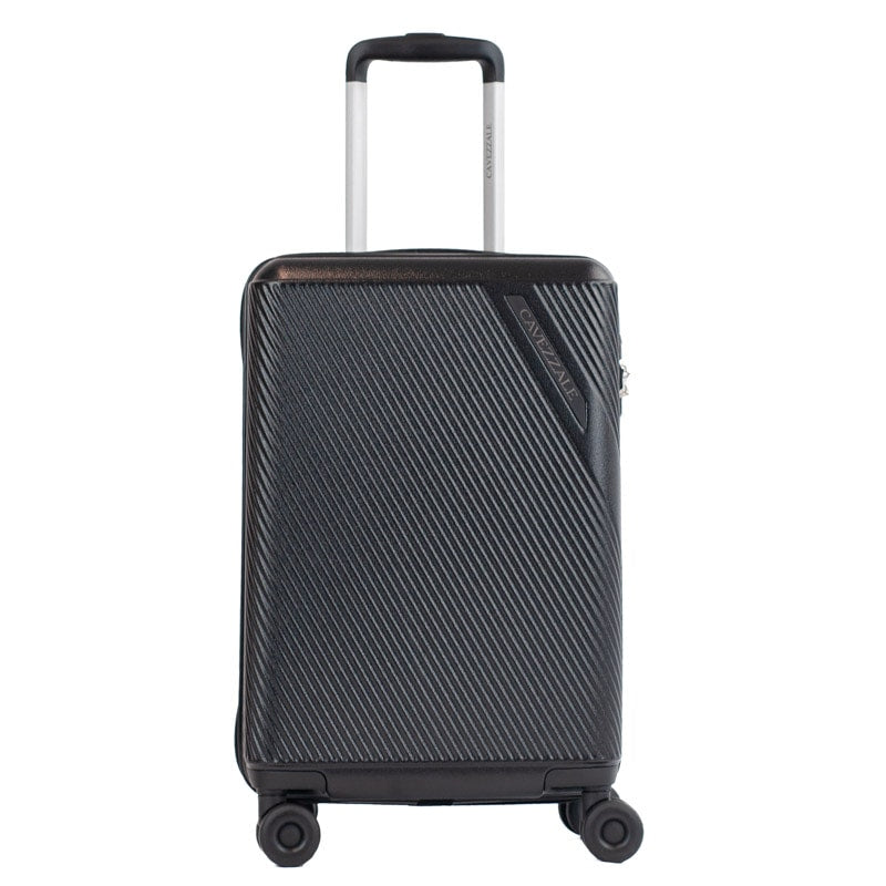 Mala de Bordo 10 Kg ABS 4 Rodas Antifurto Cavezzale Bari Preto 105716