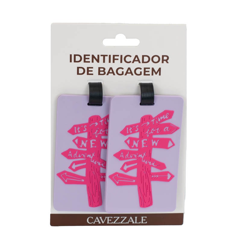 Identificador de Bagagem Cavezzale Lilás 105696