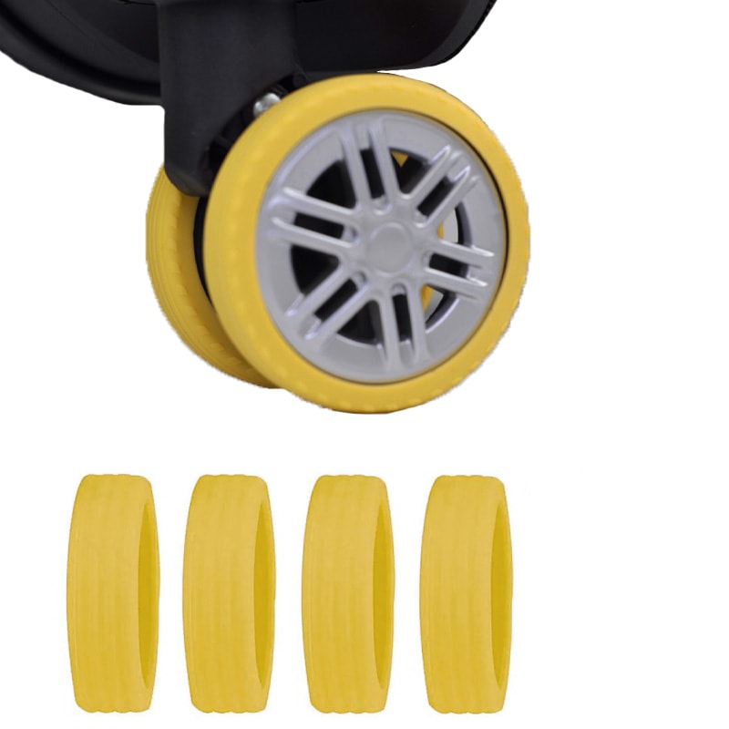 Capa de Silicone para Rodas Cavezzale Amarelo 105700