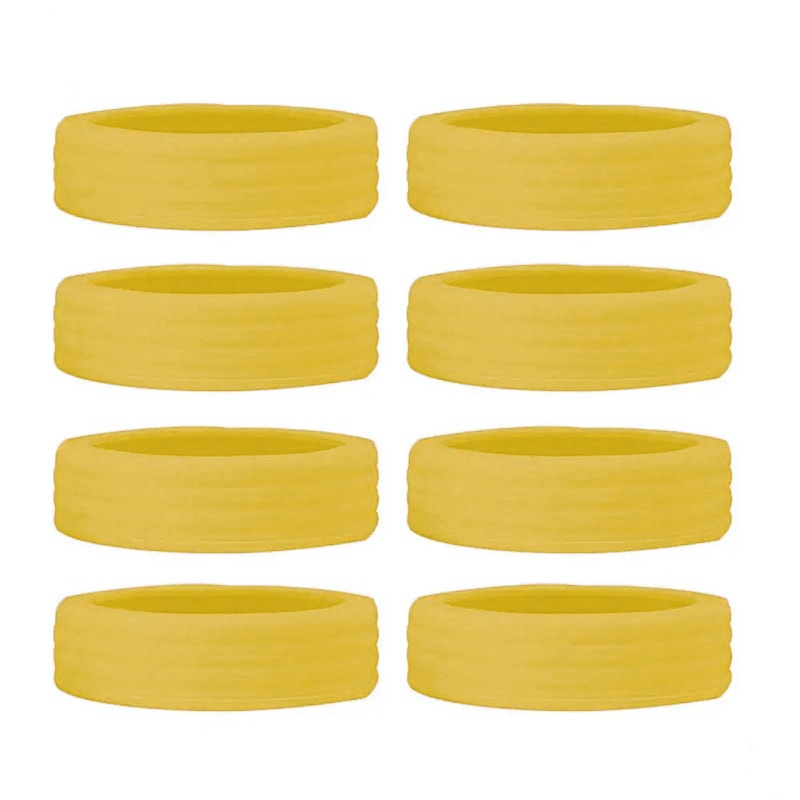 Capa de Silicone para Rodas Cavezzale Amarelo 105700
