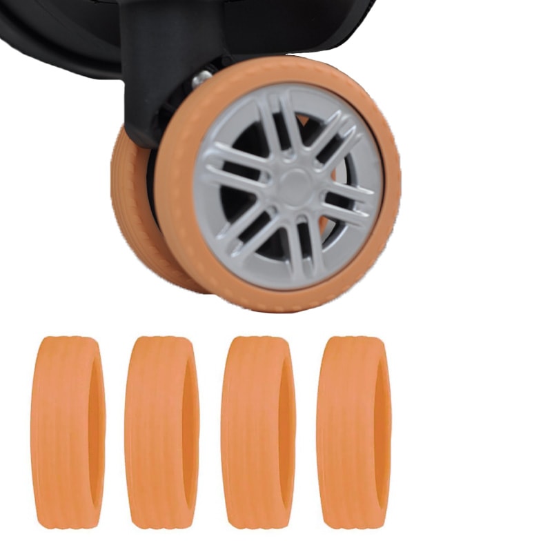 Capa de Silicone para Rodas Cavezzale Laranja 105700