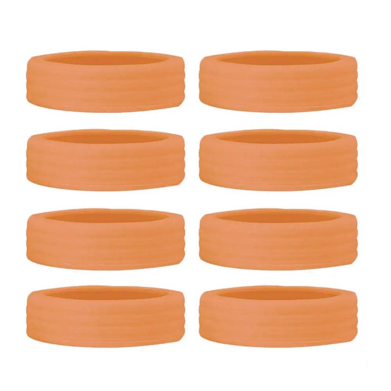 Capa de Silicone para Rodas Cavezzale Laranja 105700