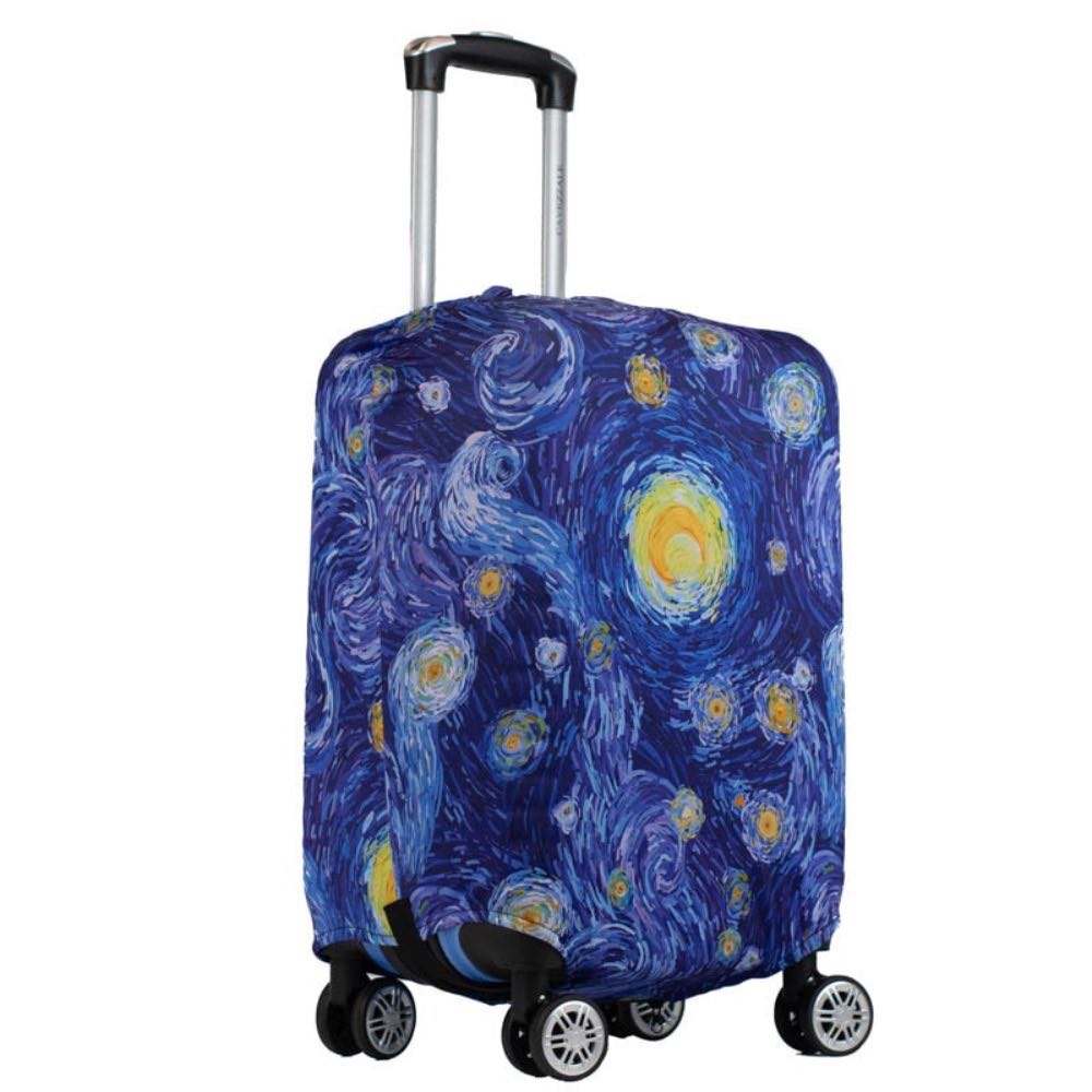 Capa para Mala Pequena Cavezzale em Elastano Azul 105695