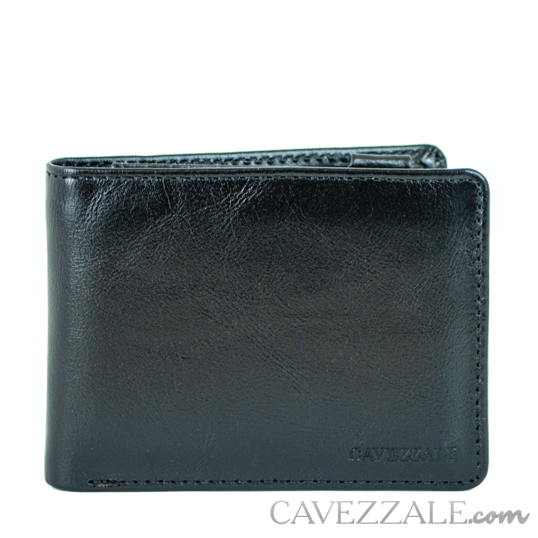 Carteira de Couro Masculina Cavezzale Preto 050033