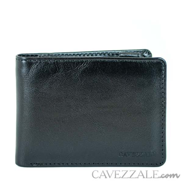 Carteira de Couro Masculina Cavezzale Preto 050033