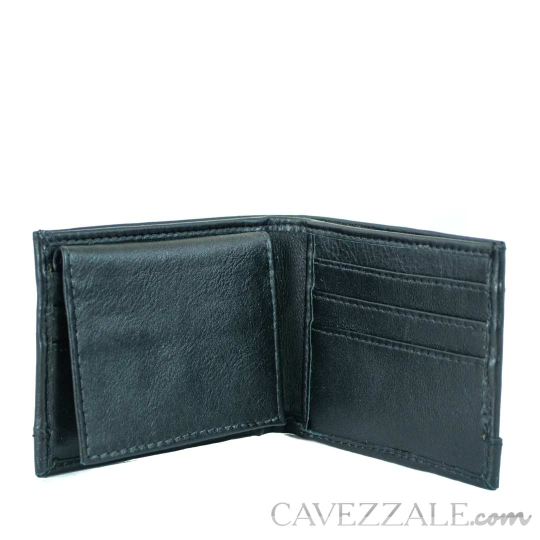 Carteira Couro Masculina Grande Cavezzale Preto 050042