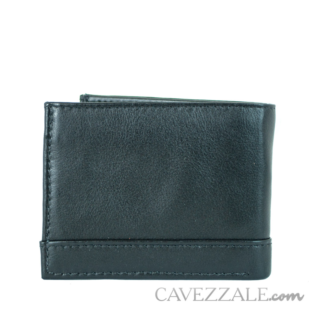 Carteira Couro Masculina Grande Cavezzale Preto 050042