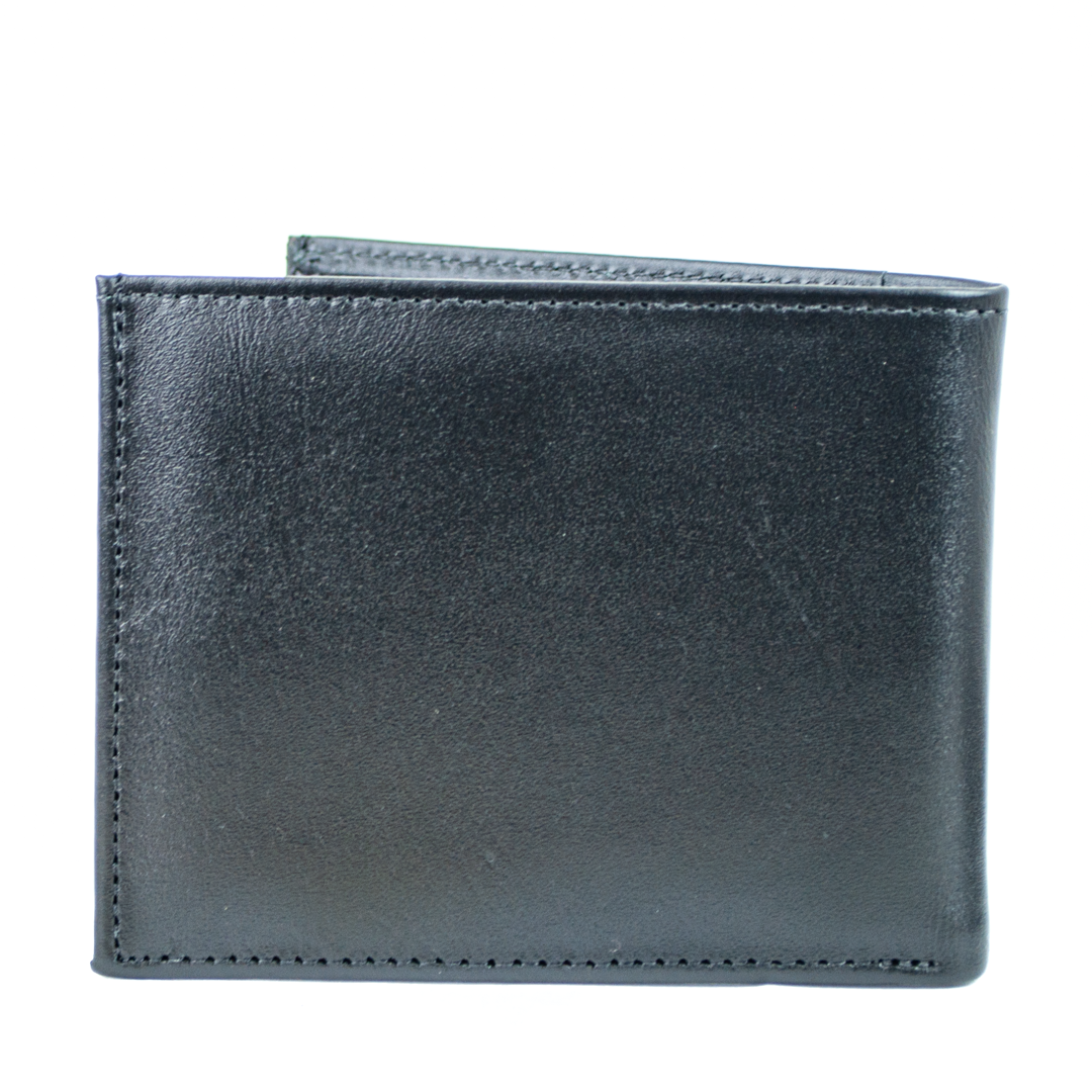 Carteira de Couro Masculina Média Cavezzale Preto 099715