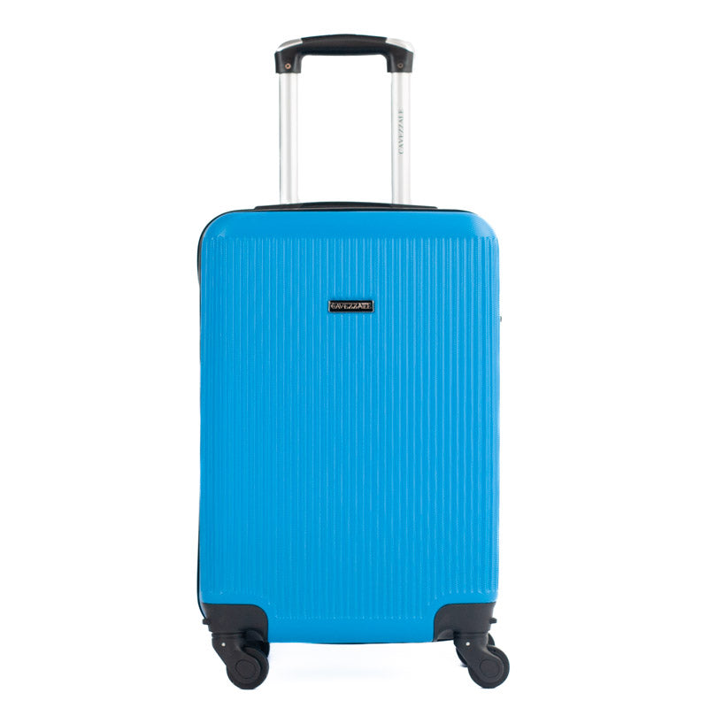 Mala de Bordo Cavezzale com Zíper Antifurto Capri ABS Azul 101716