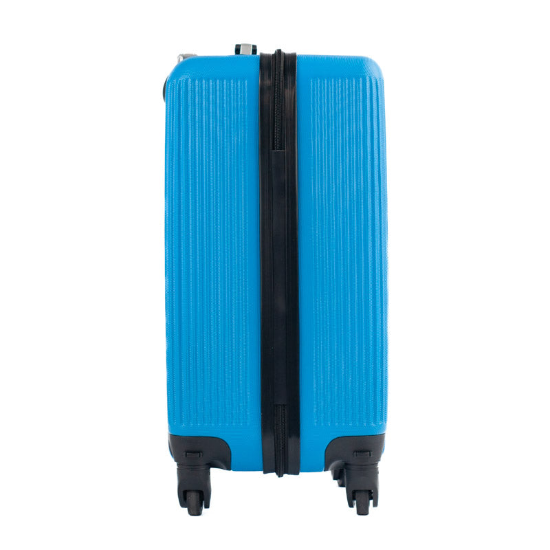 Mala de Bordo Cavezzale com Zíper Antifurto Capri ABS Azul 101716