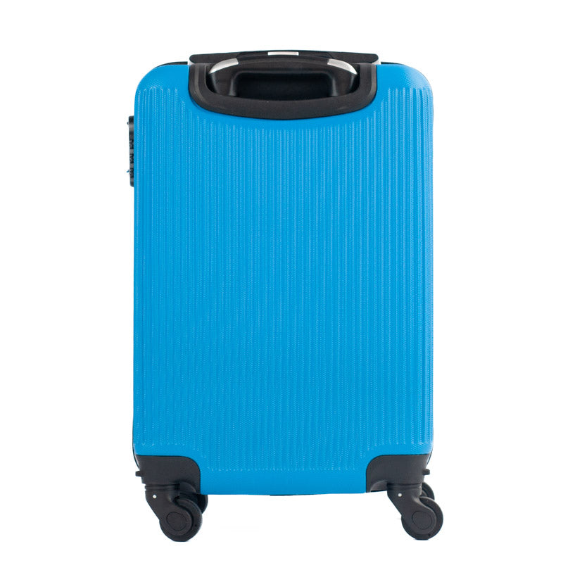 Mala de Bordo Cavezzale com Zíper Antifurto Capri ABS Azul 101716