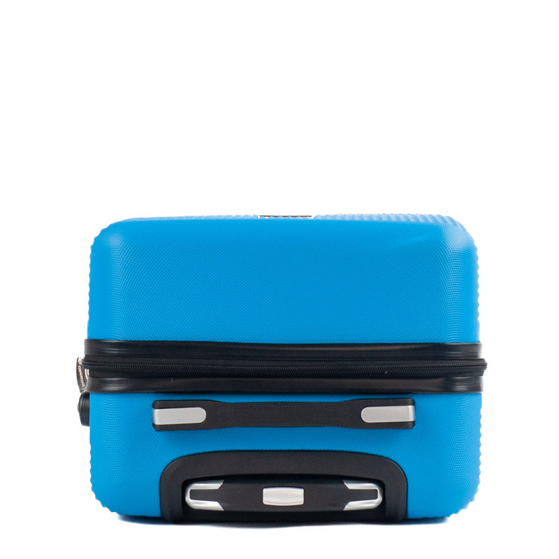 Mala de Bordo Cavezzale com Zíper Antifurto Capri ABS Azul 101716