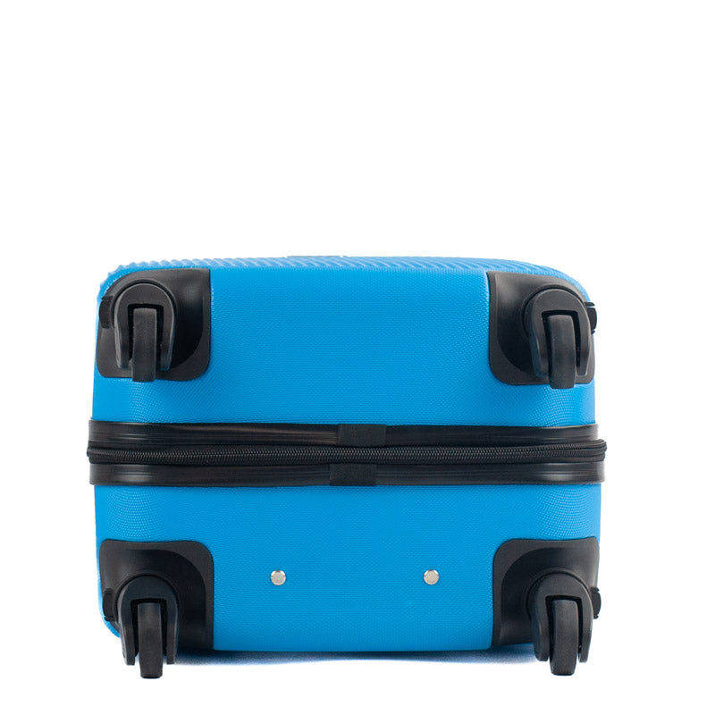 Mala de Bordo Cavezzale com Zíper Antifurto Capri ABS Azul 101716