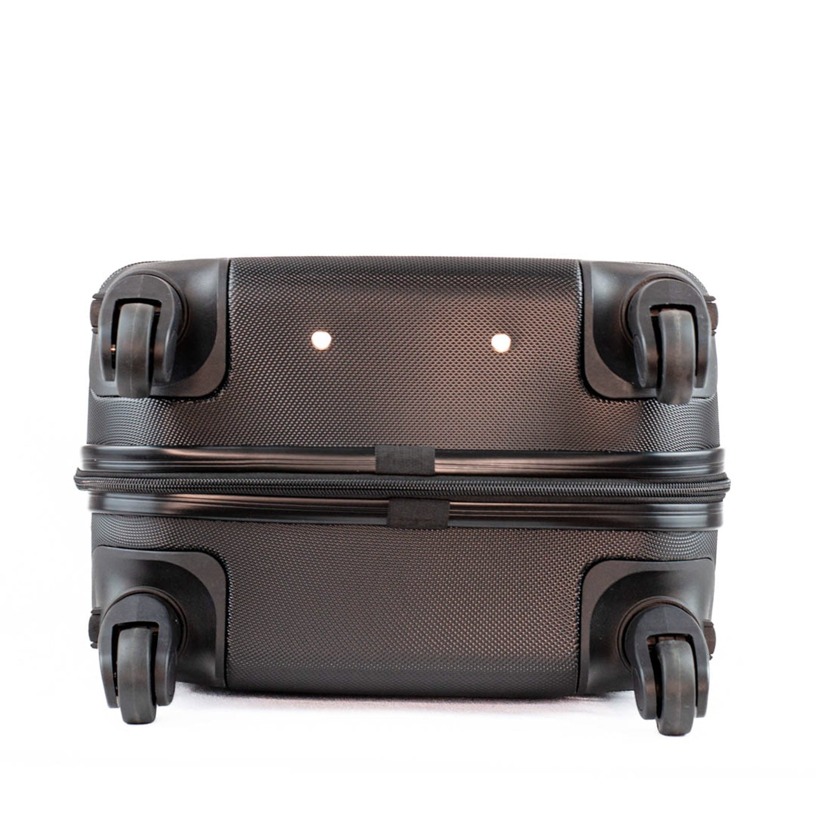 Mala de Bordo Cavezzale com Zíper Antifurto Capri ABS Preto 101716