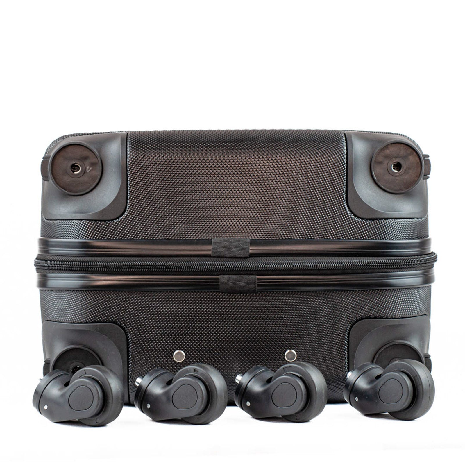 Mala de Bordo Cavezzale com Zíper Antifurto Capri ABS Preto 101716