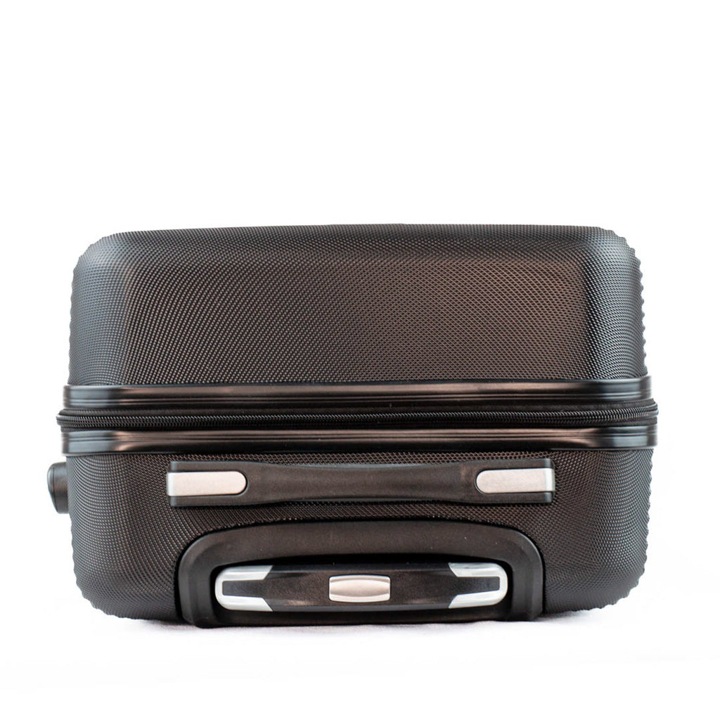 Mala de Bordo Cavezzale com Zíper Antifurto Capri ABS Preto 101716