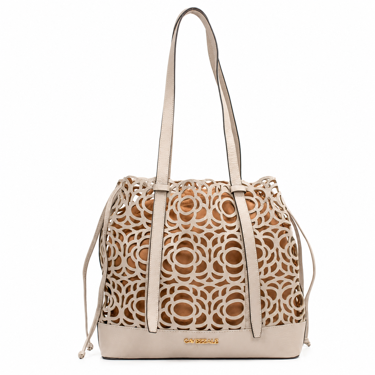 Bolsa de Couro Floter Cavezzale Off White 106059