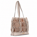 Bolsa de Couro Floter Cavezzale Off White 106059
