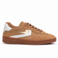 Tênis de Couro Floater Cavezzale Nude/Branco 106005