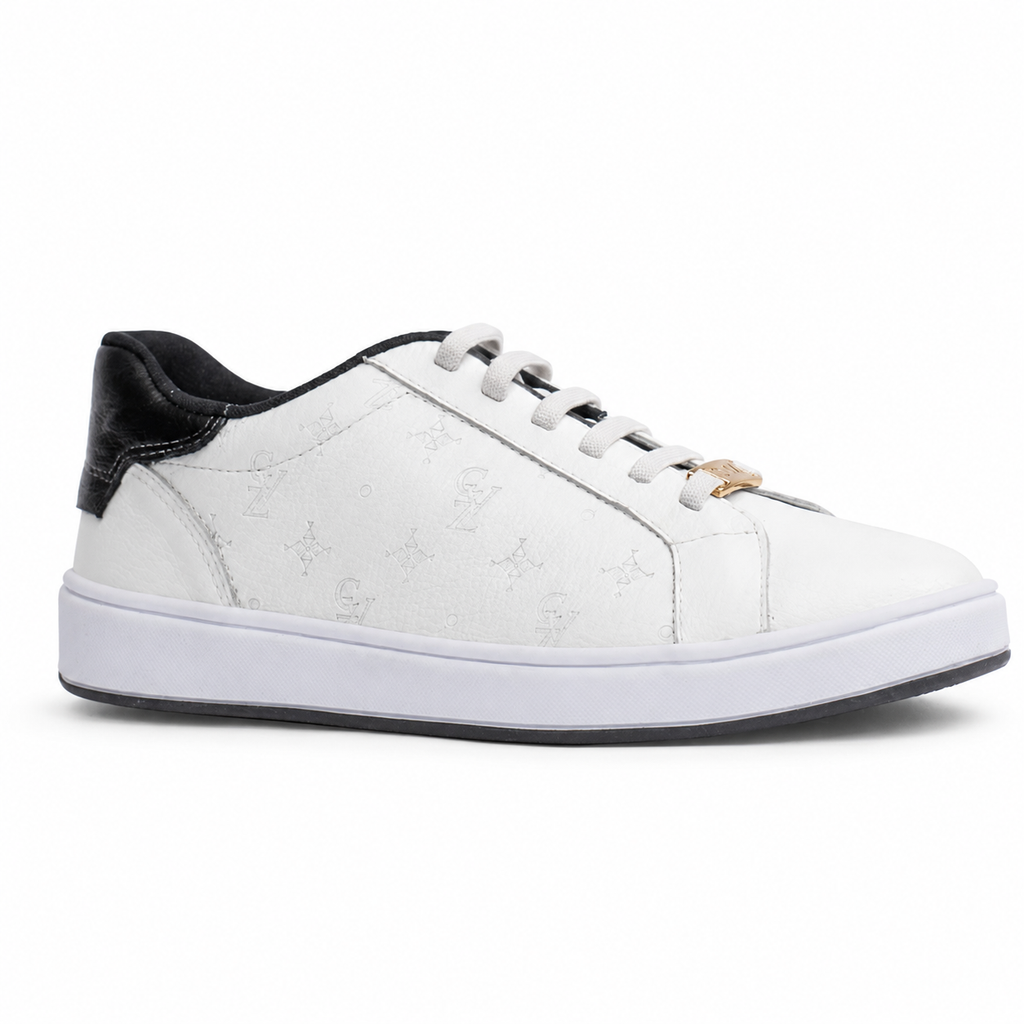 Tênis de Couro Floater Cavezzale Branco 106004