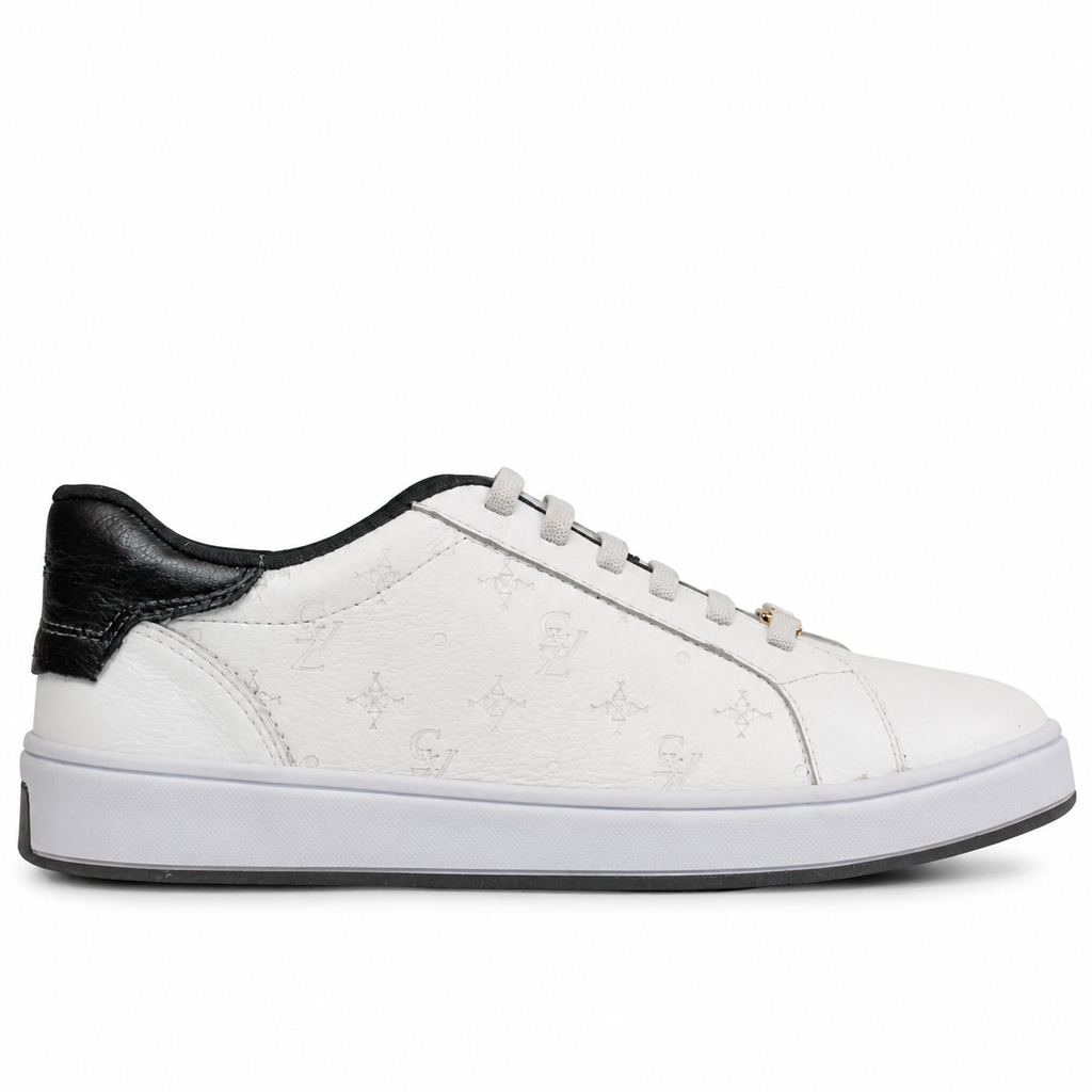 Tênis de Couro Floater Cavezzale Branco 106004