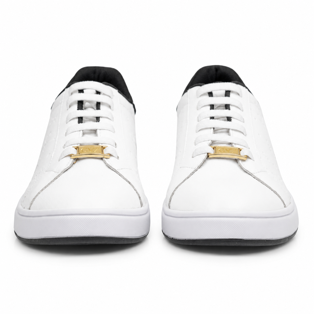 Tênis de Couro Floater Cavezzale Branco 106004