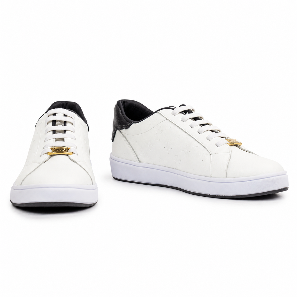 Tênis de Couro Floater Cavezzale Branco 106004