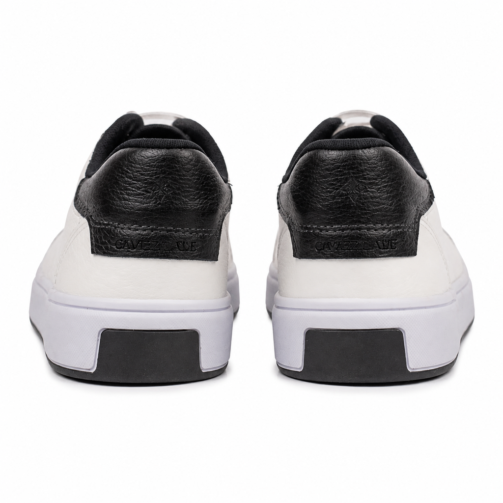 Tênis de Couro Floater Cavezzale Branco 106004