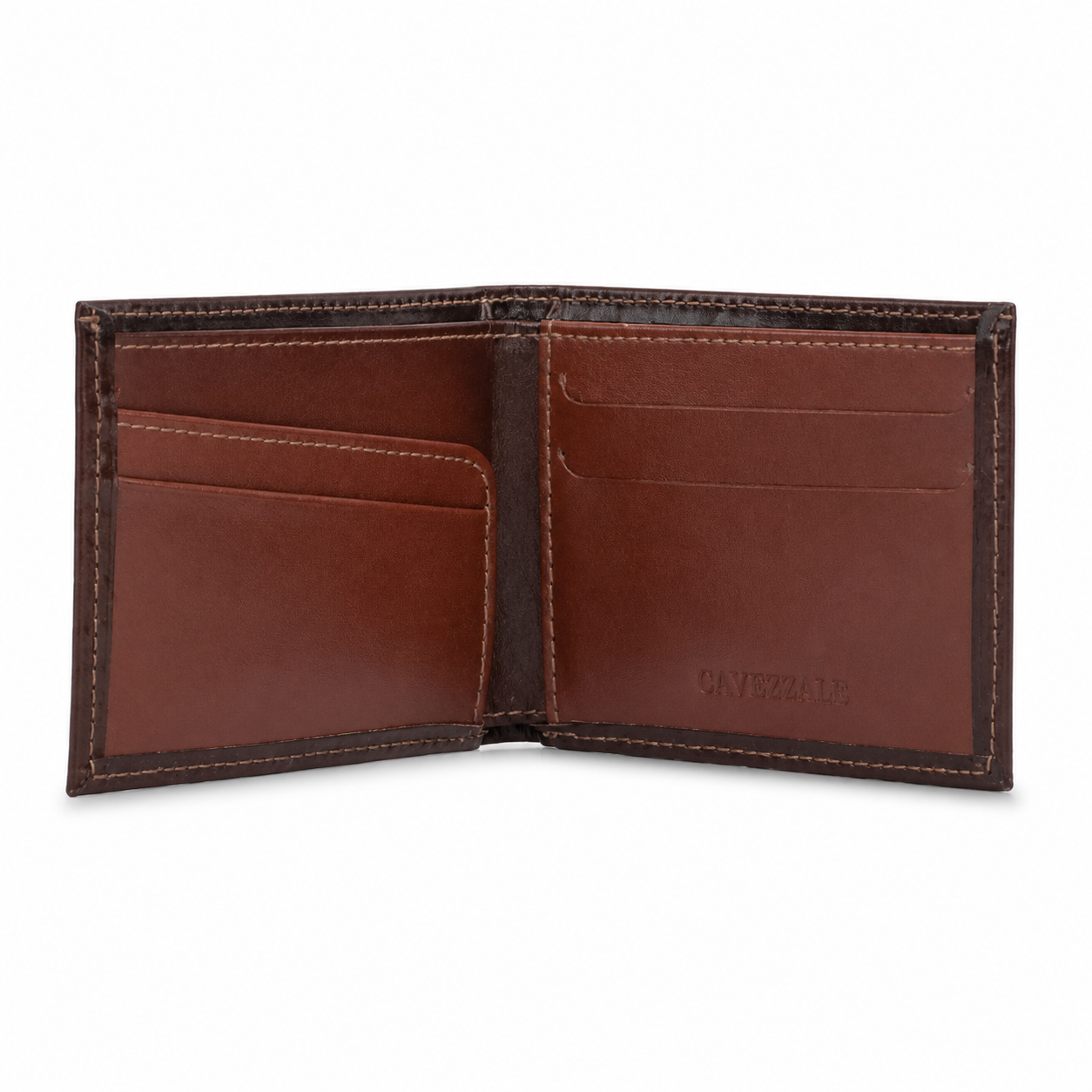 Carteira de Couro Masculina Cavezzale Conhaque 105895
