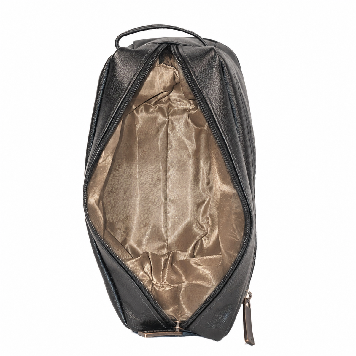 Necessaire de Couro Cavezzale Preto 0100936
